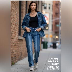 RISEN duo tone skinny jeans